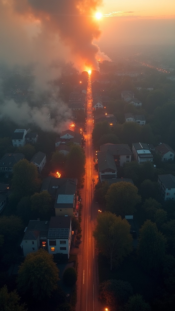 Incendie en Loire-Atlantique : plus de 90 maisons évacuées, quatre détruites